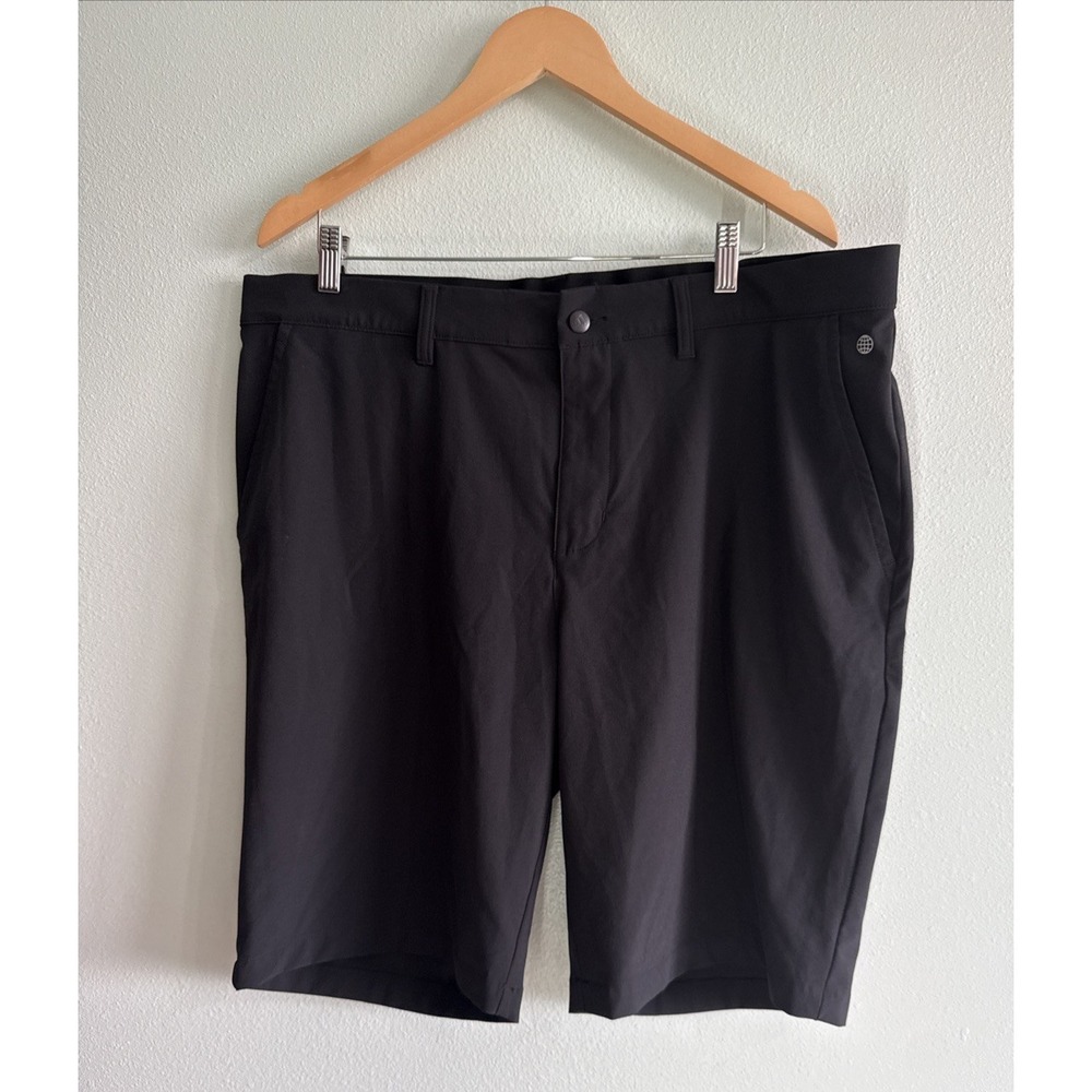 Adidas Black Golf Shorts Mens 38 Performance Stretch Athletic Lightweight 11"
